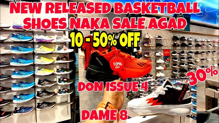 MAY SALE ULIT SA TOBYS ARENA NEW RELEASED BASKETBALL SHOES DAME 8 AT DON ISSUE 4 NAKA SALE NA AGAD?