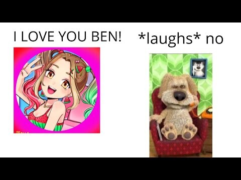 Clips of iBella simping for talking ben (From ItsGabby)