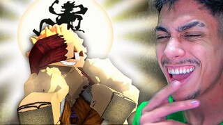 VIREI O GEAR 5 no Mine Piece Guerra EP. 6 ‹ Ine ›