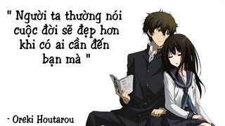 Những câu nói hay trong Hyouka - Kem đá