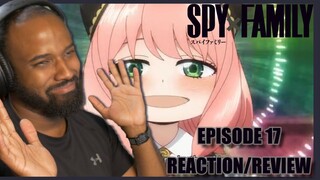 SHE TO FUNNY!!! Spy x Family Episode 17 *Reaction/Review*