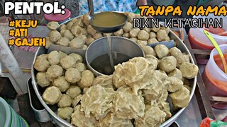DANDANG PENTOL SAMPAI NGGAK MUAT PALING BRUTAL - kuliner pentol tanpa nama tapi bikin ketagihan