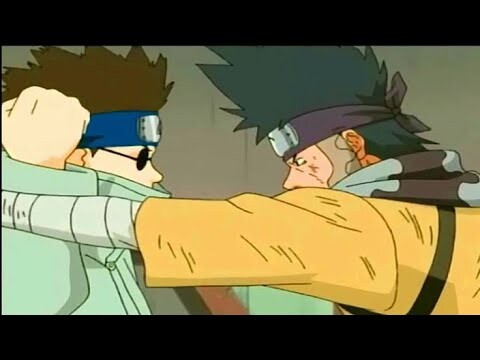 shino aburame vs zaku abumi - exame chunnin luta completa dublado