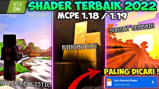 KACAU❗❗ Ini Dia 2 Shaders Mcpe 1.18 Realistic Ringan no lag! Terbaik !? - shaders mcpe 1.19 #rtx