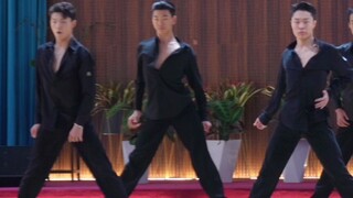 帅就完了，属于国标男孩的表演时刻#拉丁舞 #国标男孩#淮南世际艺术学校