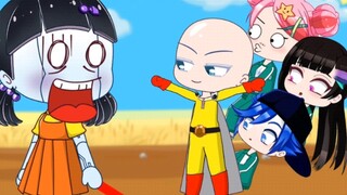 "Pengalaman macam apa itu ketika One Punch Man Saitama berpartisipasi dalam permainan cumi-cumi"