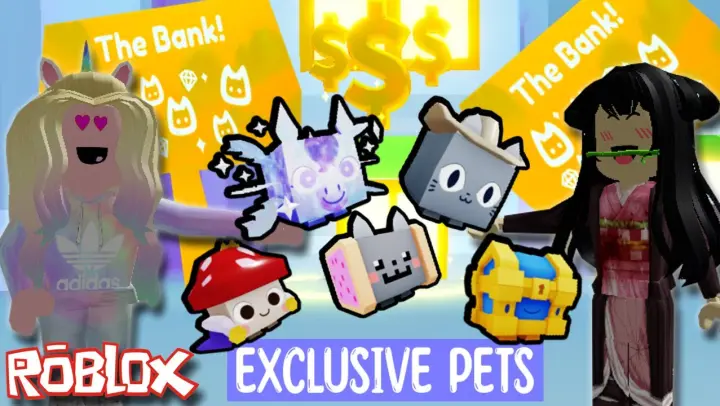 Pet Simulator X | MY SISTER SURPRISED ME WITH EXCLUSIVE PETS AND WE OPENED A BANK ACCOUNT - Roblox