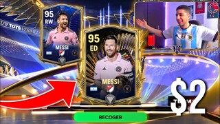 CONSEGUÍ A MESSI TOTY POR $ 2 DOLARES EN FC MOBILE 🎁🤯