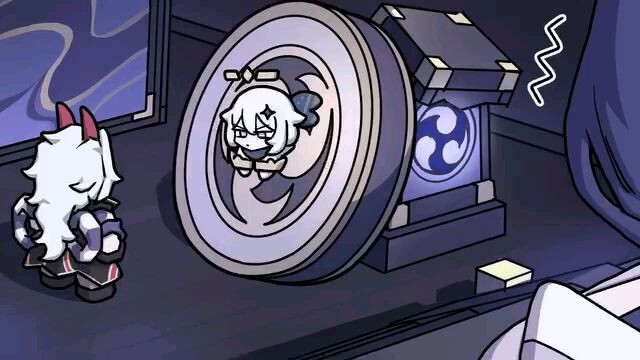 Paimon just want to sleep 🥲 ctto.