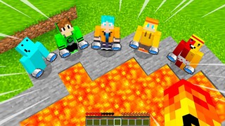 SE EU MORRER MEUS AMIGOS PERDEM NO MINECRAFT