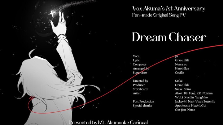 【MtAkumonkeCarnival】Dream Chaser PV - Vox Akuma出道一周年企划原创