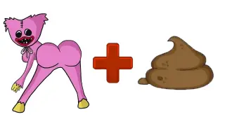 HUGGY WUGGY + POOP = ??? (Poppy Playtime Animation)
