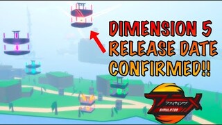 Dimension 5- Trailer| RELEASE DATE CONFIRMED!X5 EVENT|ANIME FIGHTING SIMULATOR