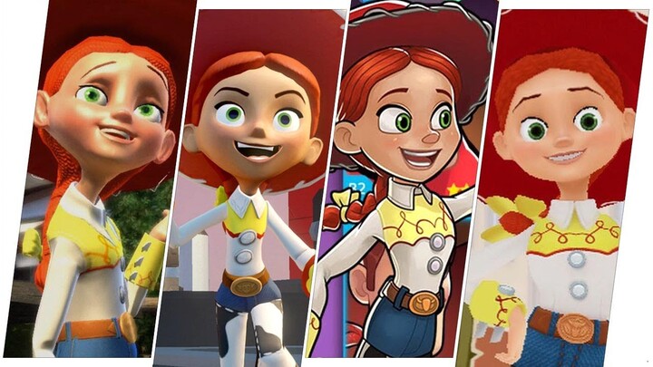 Jessie Evolution in Games - Toy Story.