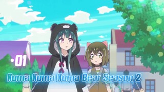 Kuma Kuma Kuma Bear Season 2 |Eps.01 (Subtitle Indonesia)720p