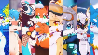 【MMD】WA DA DA dari 8 hewan kecil!