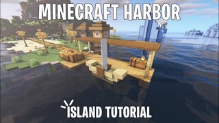 How To Make Harbor Island Hack in Minecraft Survival Tutorial Part 6