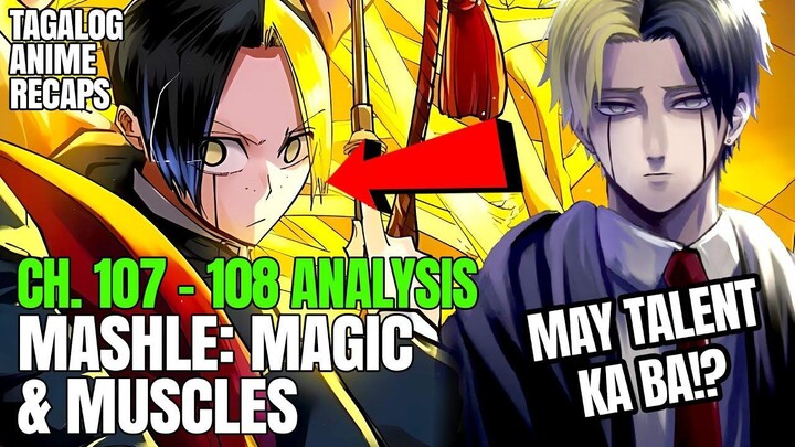 Magkaka Bilang Na si Finn! π Hukbo ni Innocent Zero Sumalakay na! | Mashle Ch 107 and 108 Tagalog