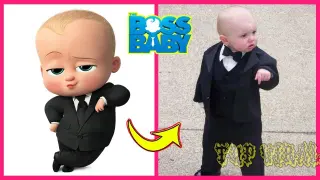 The Boss Baby Characters In Real Life 👉@Tup Viral