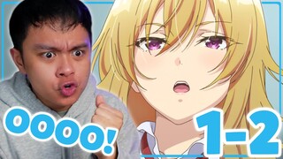 THEY GOTTA FIGHT FOR THAT! 🔥| Bottom-tier Character Tomozaki Season 2 Episode 1-2 Reaction