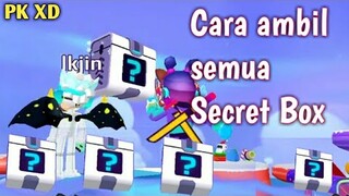 Lokasi dan cara mengambil Secret Box di PK XD Update Musim Salju atau Event Natal