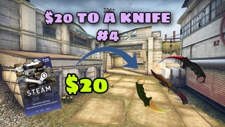 GETTING RICH WITH TRADE UPS #4| $20 TO A KNIFE CSGO TRADE-UPS 2020