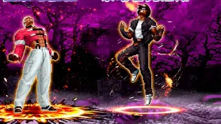 The King of Fighters Mugen: Rampage Seven Flares vs Riot Cross! The strong are always so strong