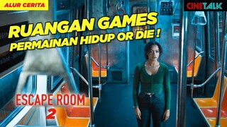 GAME SHOW PUN DILANJUT BERIKUT RAHASIA DIBALIK MINOS COORPORATION - ALUR CERITA FILM ESCAPE R00M 2