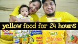 Vlog#4: We Only Ate Yellow Food for 24 Hours Challenge