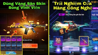 [Garena Free Fire]/Chơi Thử Sự Kiện Dùng Vàng Săn Skin Súng Free,Trải Nghiệm Cửa Hàng Công Nghệ Mới