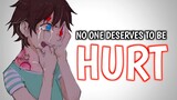No One Deserves to be HURT - Anime Quotes Vinland Saga