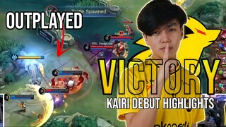 KAIRI CRAZY DEBUT HIGHLIGHTS IN MPL ID SEASON 10 | MLBB