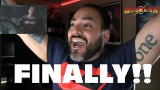 SUPERMAN BLACK SUIT REACTION!