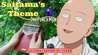 ONE PUNCH MAN SAD MUSIC | SAITAMA'S THEME | Kalimba Cover w/ Tabs