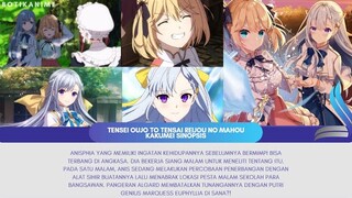 Tensei Oujo to Tensai Reijou no Mahou Kakumei Sinopsis