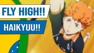 Haikyuu!! | FLY HIGH!! | Abertura 4 Completa em Português | Onsei TV