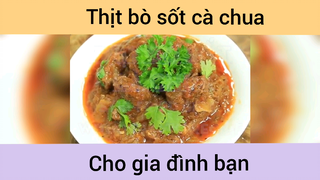 Thịt bò sốt cà chua