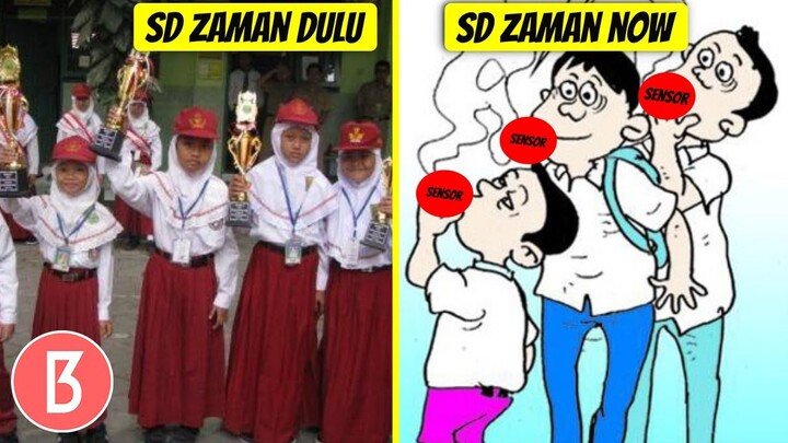 Kalian Generasi Mana! Perbedaan Anak SD Zaman Dulu Dan Zaman Now