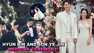 Son Ye-Jin and Hyunbin Wedding Ceremony Video 2022 | Vows, Walking to the Aisle
