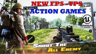 TOP 16 BEST NEW FPS TPS ACTION GAMES FOR ANDROID IOS OFFLINE ONLINE WITH HIGH GRAPHICS 2023