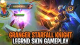 Granger Starfall Knight Legend Skin GAMEPLAY | Mobile Legends