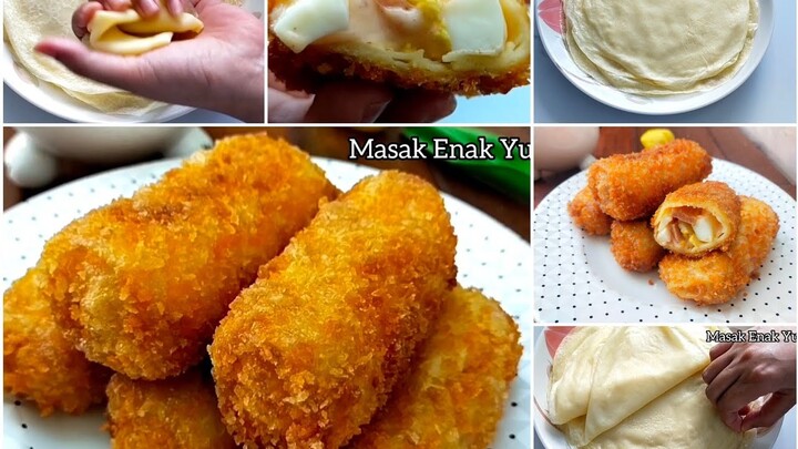 100% ANTI Sobek! Resep RISOLES MAYO Keju: Luar Krispi Dalam Gurih!