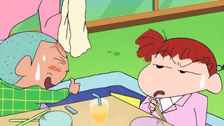 Crayon Shin-chan Gourmet Chapter: Unexpectedly, Shin-chan said she would have to wait in line to eat