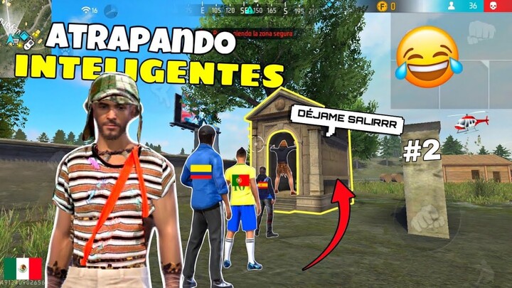 Atrapando Inteligentes en FREE FIRE #2 🤣