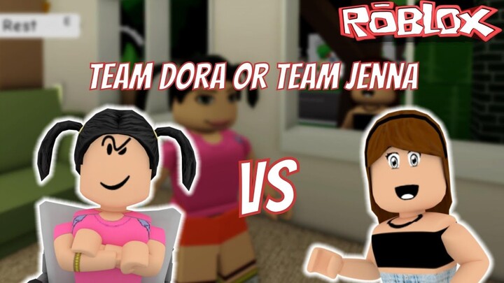 When Dora meets Jenna | Roblox Brookhaven RP | Tagalog | Cookie Queen Play