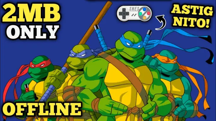 Teenage Mutant Ninja Turtles: Tournament Fighters Game | Android Gameplay + Tagalog Tutorial