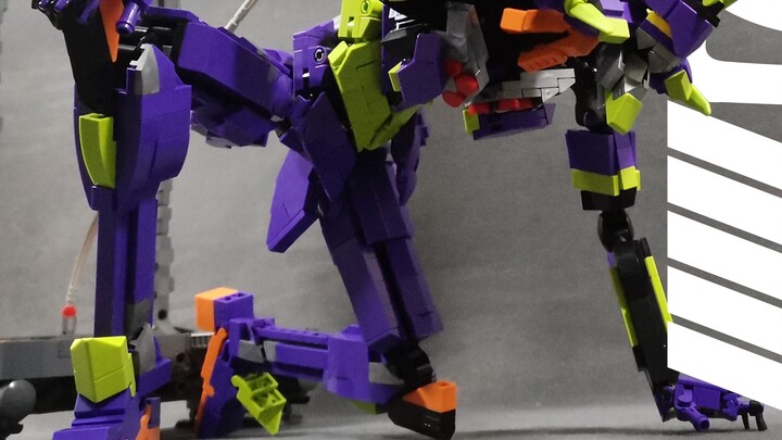 [ตอนที่ชอบ] Building Blocks MOC อีวานเกเลียน มหาสงครามวันพิพากษา--01 ช่วงเวลาเสริมของปีของ Unit-01