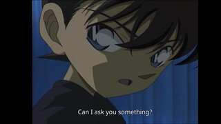 When  i thought Conan is going to ask Haibara about her feelings for him...it turns to 😔😆