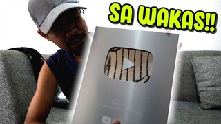 SALAMAT SA 100K SUBS SILVER PLAY BUTTON MGA BADMANATICS