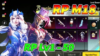 Royale Pass M18 | Thông Tin Lv1 Đến Lv50 RP M18 PUBG Mobile.